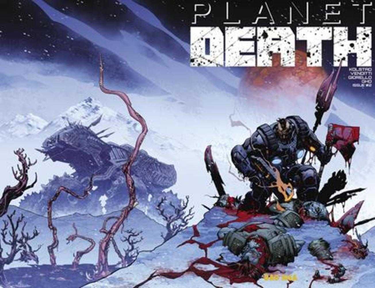 Planet Death #2 (Of 4) Cover B Ryan Sook Wraparound Variant