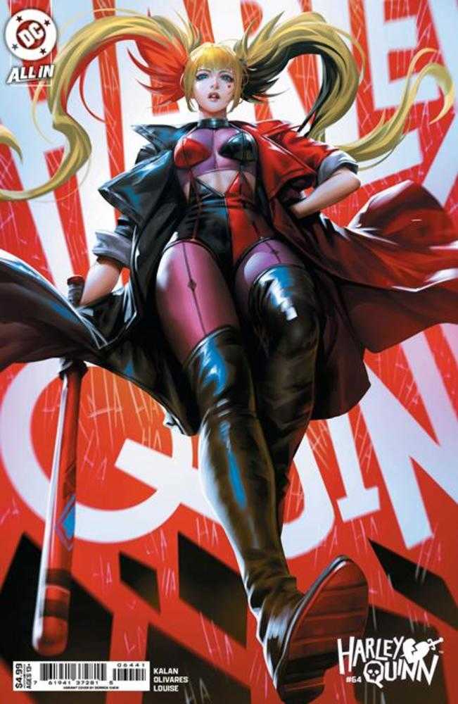 Harley Quinn #64 Cover D Derrick Chew Card Stock Variant