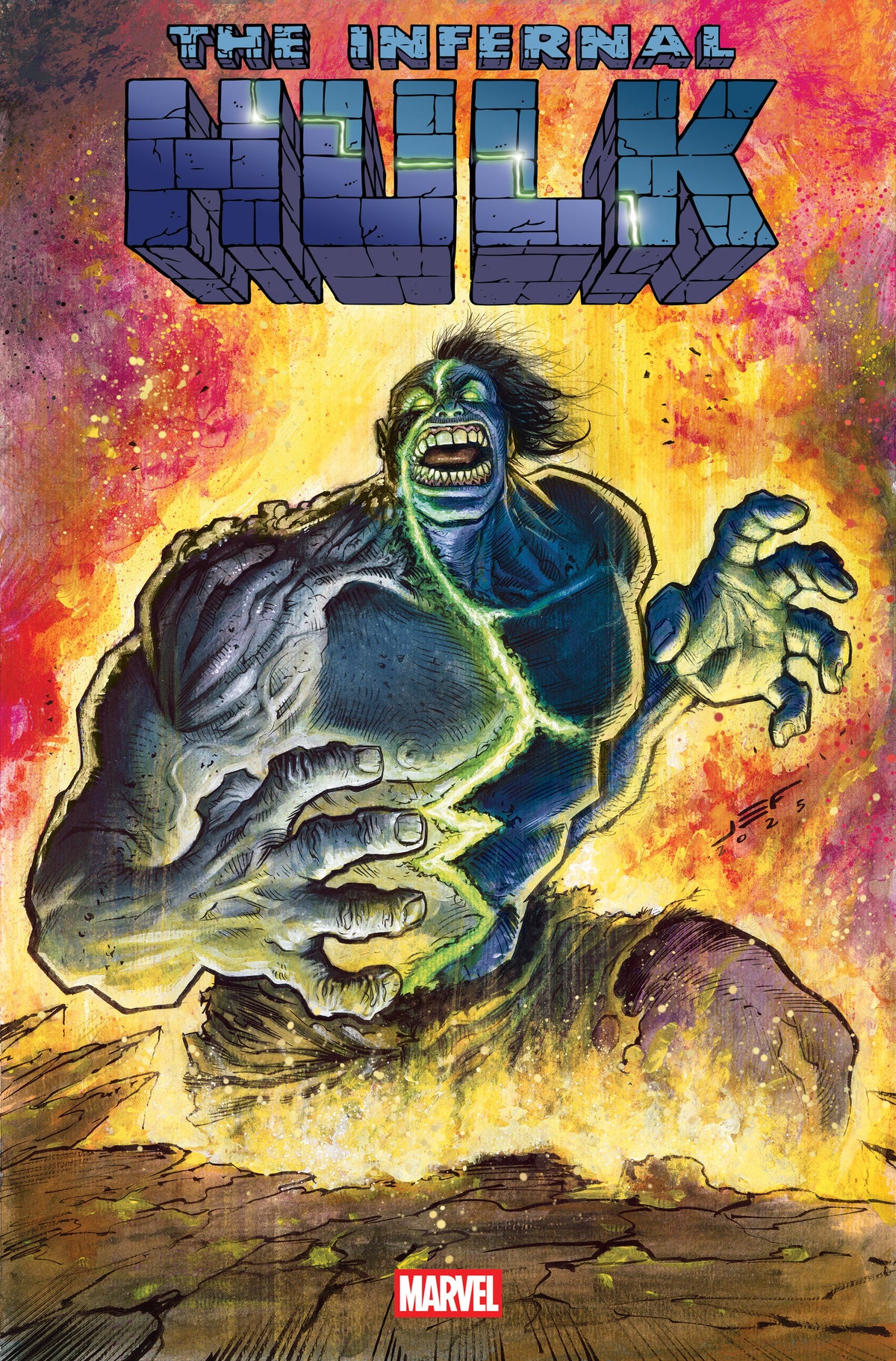 Infernal Hulk #1 1:25 Juan Ferreyra Variant