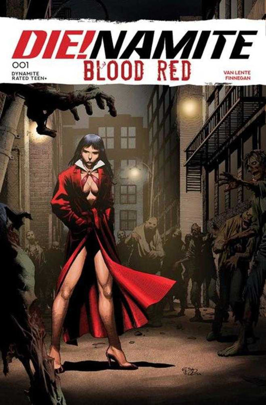 Dienamite Blood Red #1 Cover A Ej Su