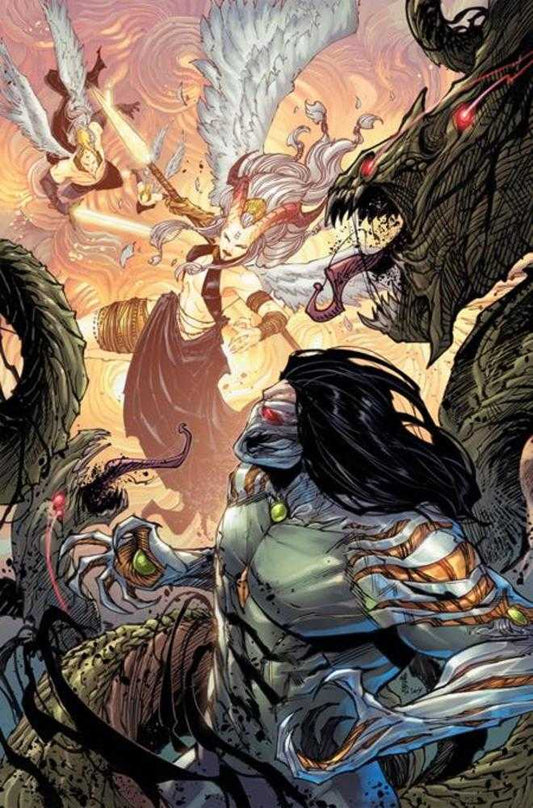 Darkness vs Angelus (One Shot) Cover C 1 in 10 Giuseppe Cafaro & Arif Prianto Full Art Variant