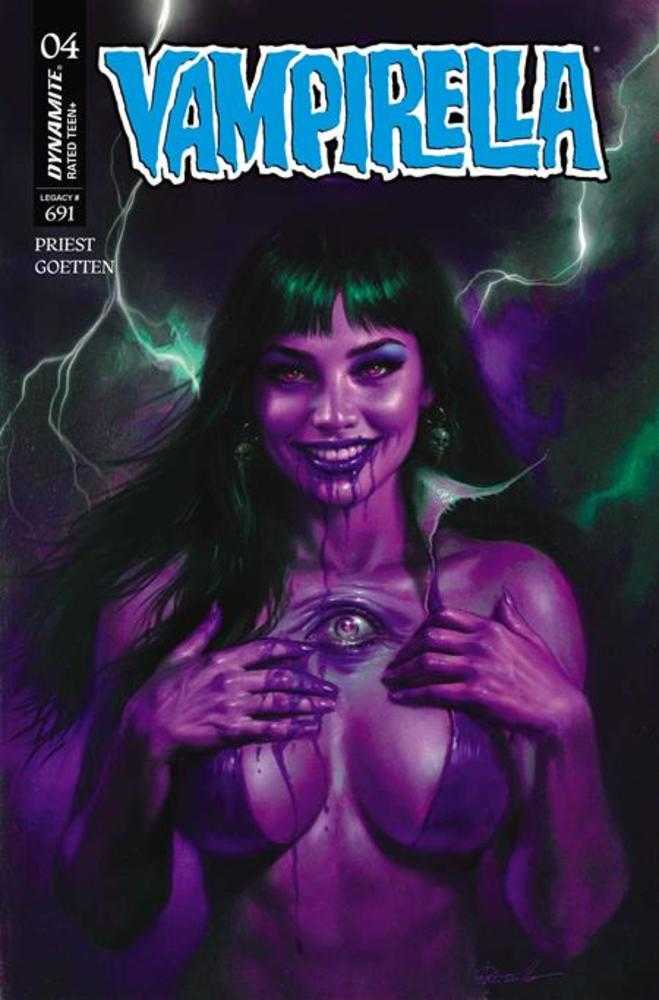 Vampirella (2026) #4 Cover L Lucio Parillo Ultraviolet Variant