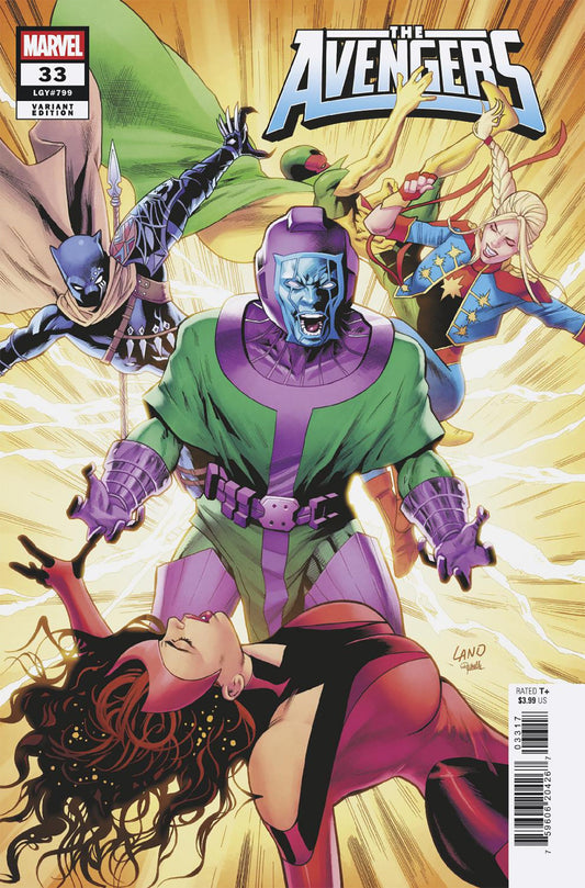 Avengers #33 1:25 Greg Land Variant