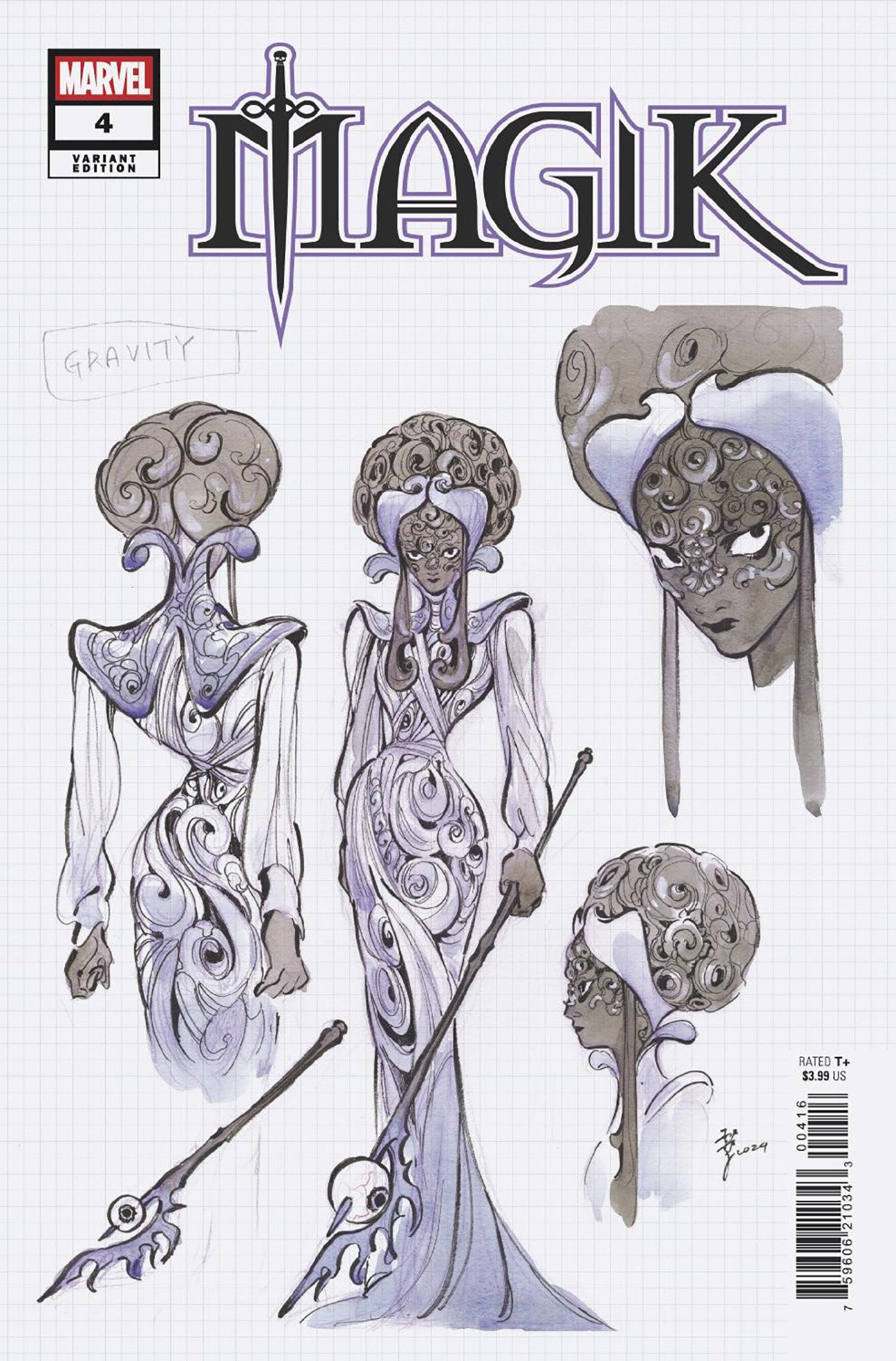 Magik #4 Peach Momoko Design Variant (1:10)