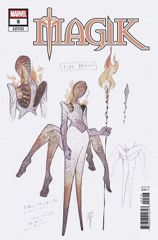 Magik #5 Peach Momoko Design Variant (1:10)