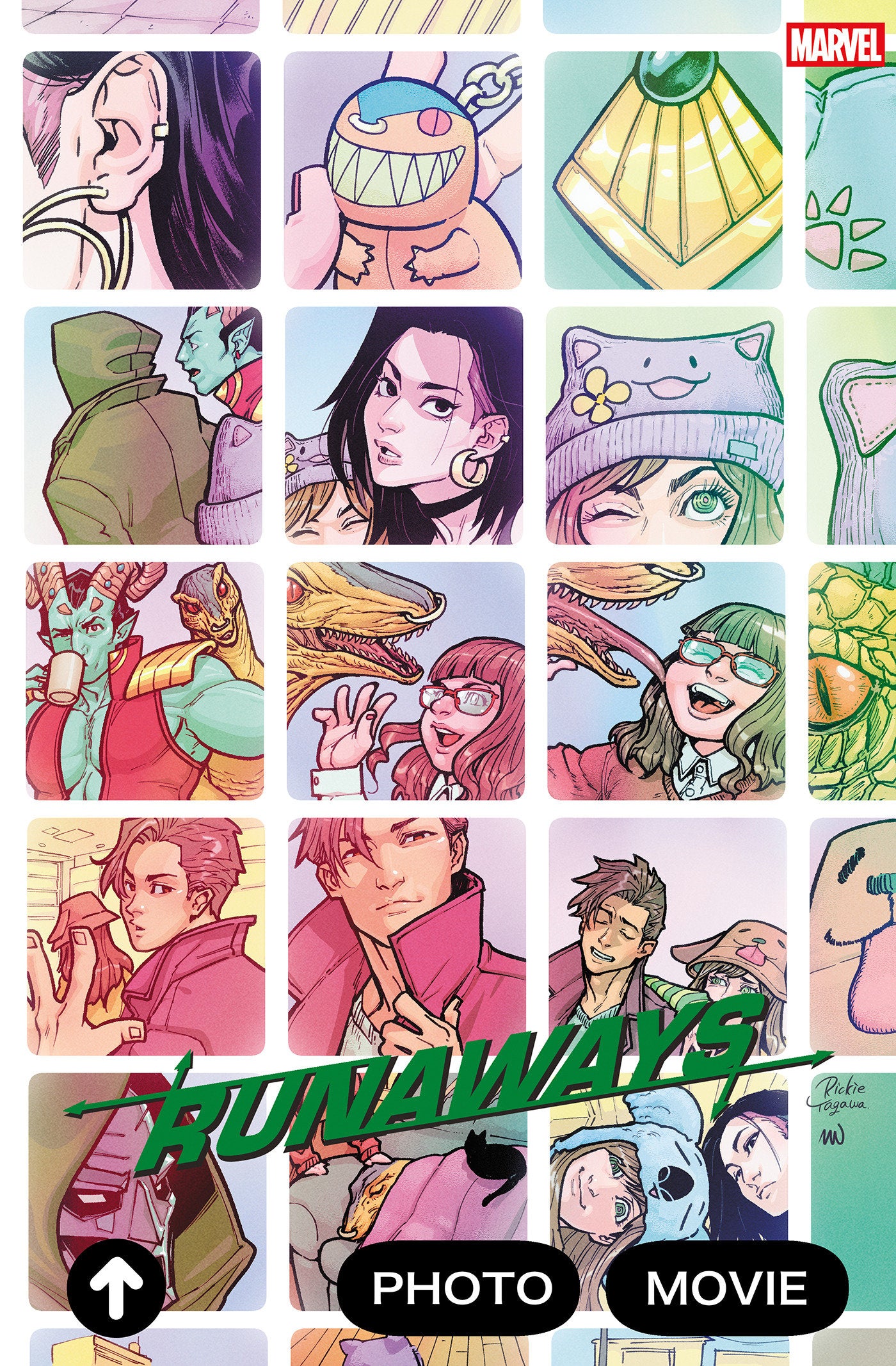 Runaways #1 (1:25) Rickie Yagawa Variant [Doom]