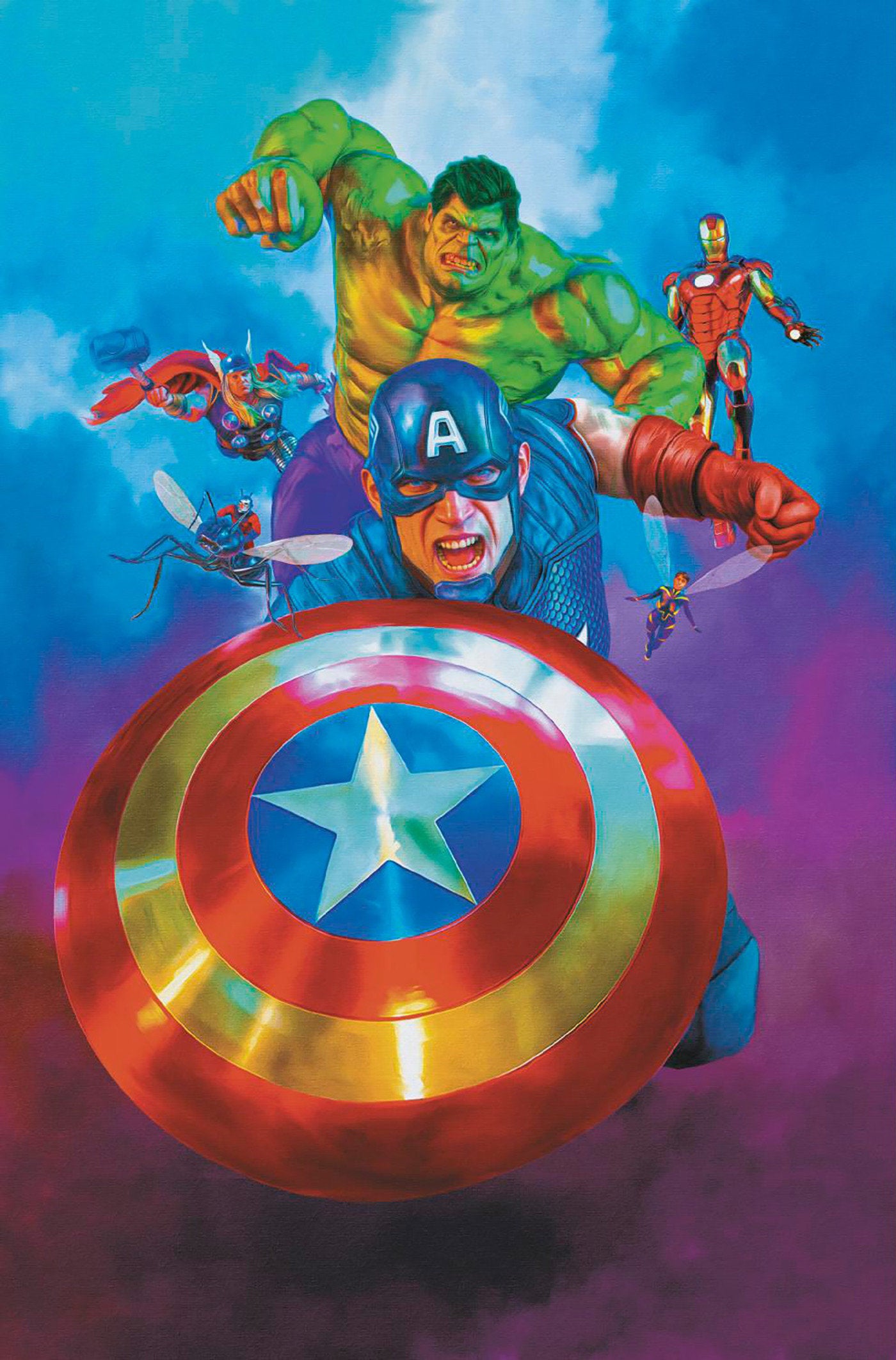 Captain America #12 Classified Artist Magic: The Gathering Full Art Variant [Arm]
