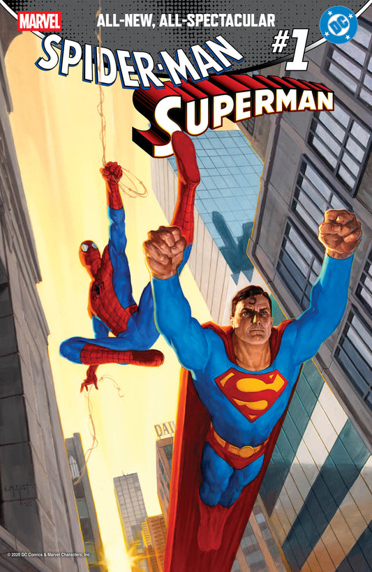 Marvel/DC: Spider-Man/Superman #1 1:25 E.M. Gist Variant