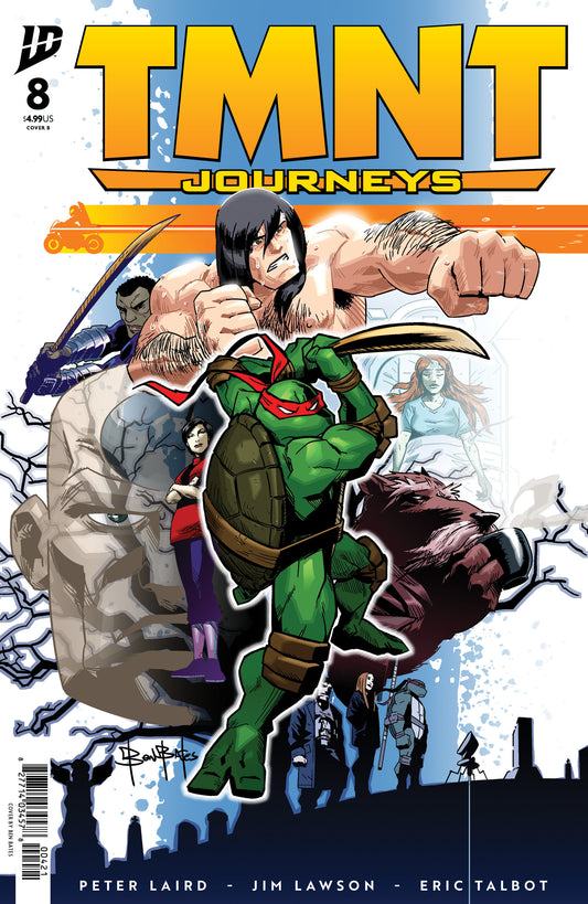 Teenage Mutant Ninja Turtles: Journeys #8 Variant B (Bates)